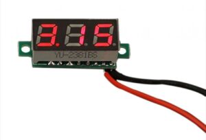 Fig. 1.3.2. A digital DC Voltmeter. Image Source: RobotShop - Pdf of Basic Electronics