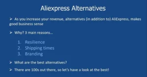 Aliexpress Alternatives for dropshipping